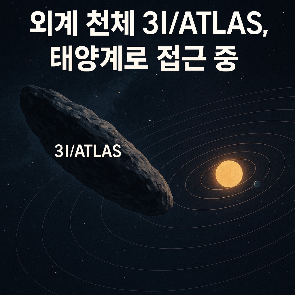 3I/ATLAS 외계 천체 접근 이미지 | 태양계 외곽에서 들어오는 미확인 천체